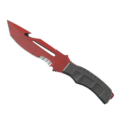 ★ Survival Knife | Crimson Web (Well-Worn)