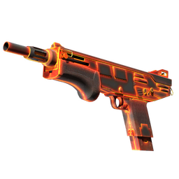 StatTrak™ MAG-7 | Heat (Minimal Wear)