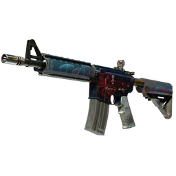 StatTrak™ M4A4 | Spider Lily (Battle-Scarred)