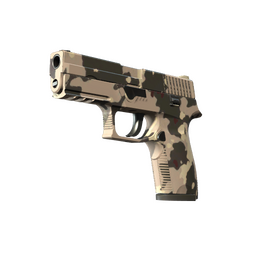 Souvenir P250 | Black & Tan (Minimal Wear)