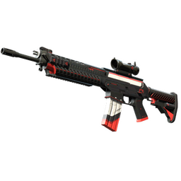 StatTrak™ SG 553 | Cyrex (Minimal Wear)