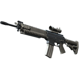 Souvenir SG 553 | Damascus Steel (Minimal Wear)