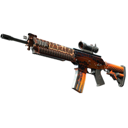 StatTrak™ SG 553 | Tiger Moth (Field-Tested)