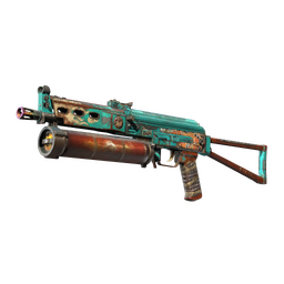 StatTrak™ PP-Bizon | Embargo (Well-Worn)